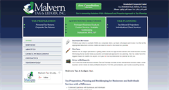 Desktop Screenshot of malverntax.com